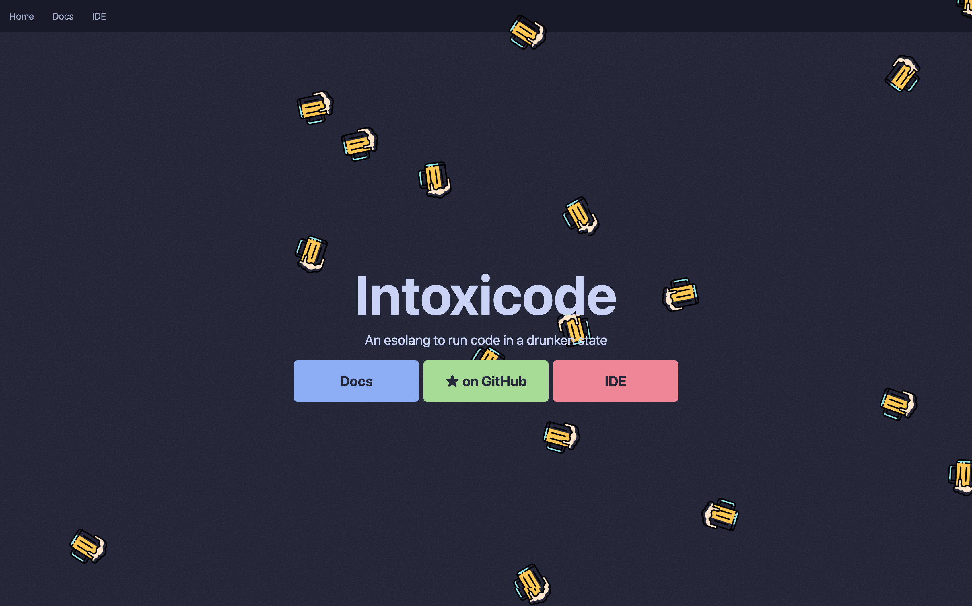 Intoxicode banner